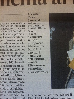 ARTICOLO SU IL MESSAGGERO